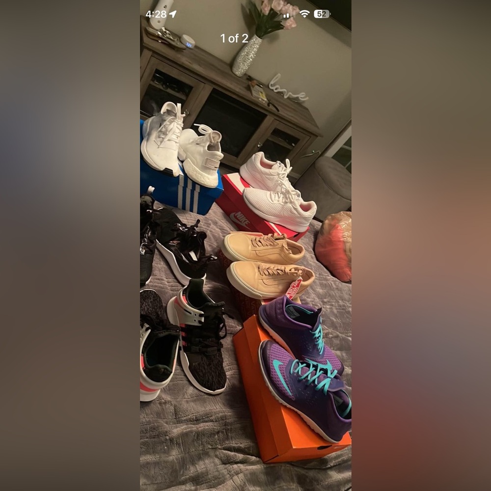 Lots of sneakers, Some brand new or used once in excellent like new condition - Picture 2 of 2